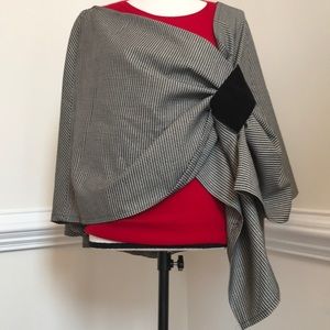 Custom tailored cape.